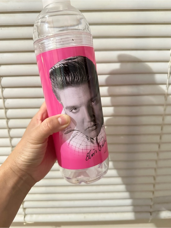 Elvis Presley Other - clear plastic Spoontiques water bottle Elvis Presley